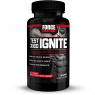 Force Factor Test X180 Ignite Testosterone Booster Fat Burner with Fenugreek EGCG Green Tea Extract Horny Goat Weed 60 Ct.