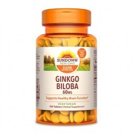 Sundown Naturals® Ginkgo Biloba Standardized Extract 60 mg 100 Tablets